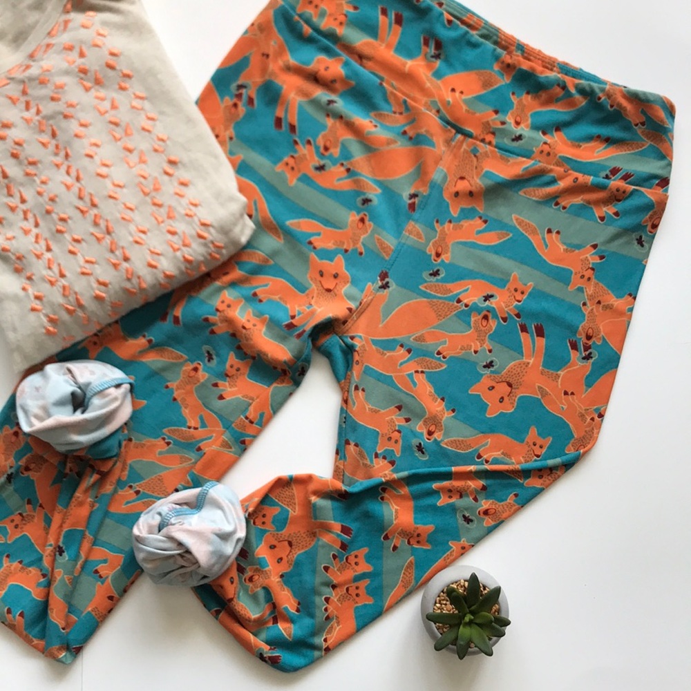 Fox 🦊 leggings!